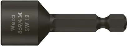 Wera 060427 Nástrčná hlavica 1/4" šesťhran 12 x 50 mm typ 869/4 M (W05060427001)