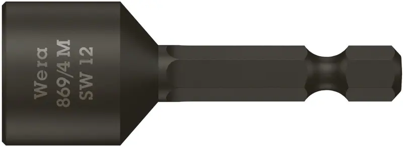 Wera 060427 Nástrčná hlavica 1/4" šesťhran 12 x 50 mm typ 869/4 M (W05060427001)