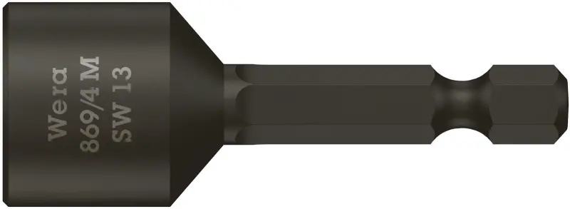 Wera 060428 Nástrčná hlavica 1/4" šesťhran 13 x 50 mm typ 869/4 M (W05060428001)