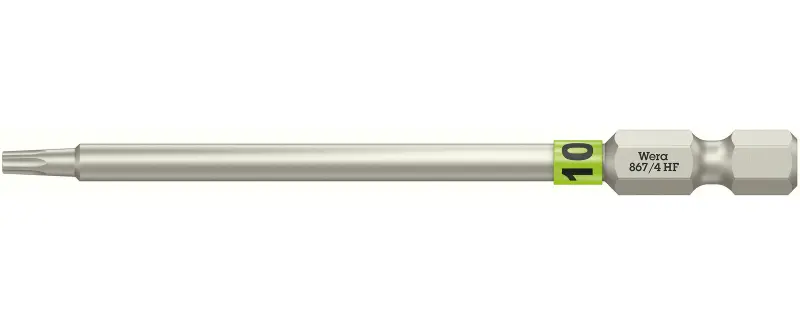 Wera 060512 Skrutkovací bit 1/4" TX 10 867/4 Torx® HF s pridržiavacou funkciou (W05060512001)