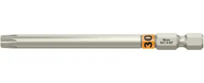 Wera 060516 Skrutkovací bit 1/4" TX 30 867/4 Torx® HF s pridržiavacou funkciou (W05060516001)