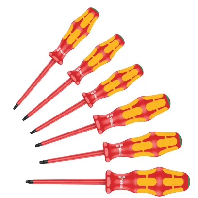 Wera 133356 Sada skrutkovačov Kraftform Plus, 167 i/6 TORX, 6d., 1000V (W05133356001)