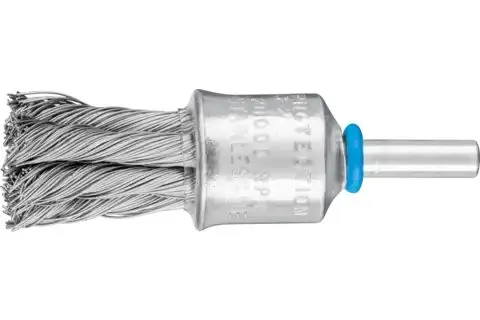 Štětcový kartáč se stopkou Pferd POS PBG 1919/6 INOX 0,35, splétaný drát (PF4007220057803)