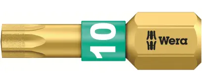 Bit Wera 066100 1/4" TX 10 x 25 mm, bitorzný typ 867/1 TORX BDC (W05066100001)