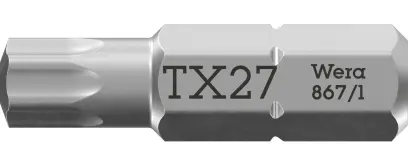 Wera 066489 Skrutkovací bit 1/4" TX 27x25 mm typ 867/1 TORX® (W05066489001)