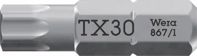 Wera 066490 Šroubovací bit 1/4" TX 30 x 25 mm typ 867/1 TORX® (W05066490001)
