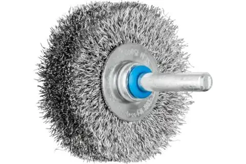 Kotoučový kartáč 50 mm na stopce Pferd POS RBU 5015/6 INOX 0,20, zvlněný (PF4007220070598)