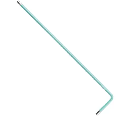 Zástrčný kľúč Rainbow inbus 1,5 mm PB Swiss Tools 212.L 1,5 LG guľová hlava, dlhý, DIN 911L, svetlo modrá (EDE59570015)