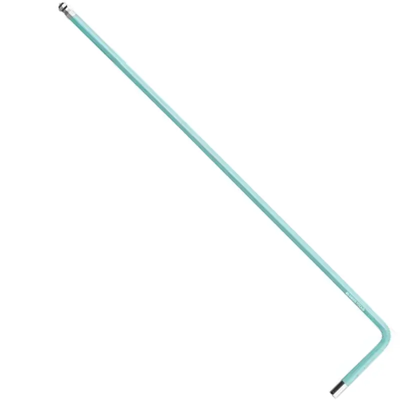 Zástrčný kľúč Rainbow inbus 1,5 mm PB Swiss Tools 212.L 1,5 LG guľová hlava, dlhý, DIN 911L, svetlo modrá (EDE59570015)