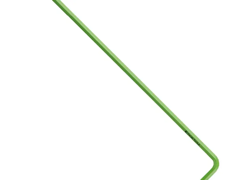 Zástrčný kľúč Rainbow inbus 2,5 mm PB Swiss Tools 212.L 2,5 YG guľová hlava, dlhý, DIN 911L, svetlo zelená (EDE59570025)