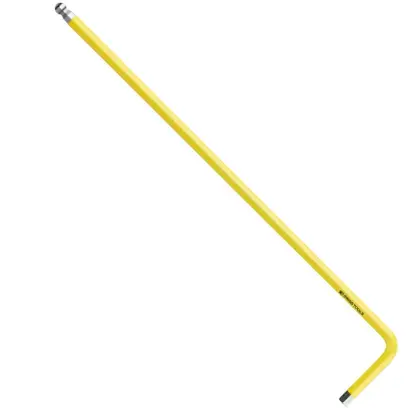 Zástrčný kľúč Rainbow inbus 3 mm PB Swiss Tools 212.L 3 SY guľová hlava, dlhý, DIN 911L, žltá (EDE59570030)