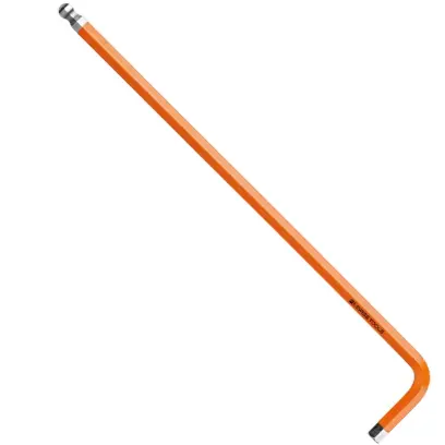 Zástrčný kľúč Rainbow inbus 5 mm PB Swiss Tools 212.L 5 OR guľová hlava, dlhý, DIN 911L, oranžová (EDE59570050)