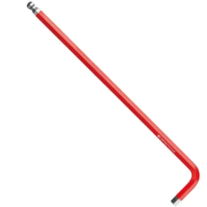 Zástrčný kľúč Rainbow inbus 6 mm PB Swiss Tools 212.L 6 RE guľová hlava, dlhý, DIN 911L, červená (EDE59570060)