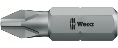 Wera 072070 Skrutkovací bit 1/4" Hex PH 1 x 25 mm, typ 851/1 Z pre krížové skrutky Phillips (W05072070001)