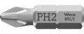 Wera 072072 Skrutkovací bit 1/4" Hex PH 2 x 25 mm, typ 851/1 Z pre krížové skrutky Phillips (W05072072001)