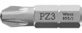 Wera 072084 Skrutkovací bit 1/4" Hex PZ 3 x 25 mm, typ 855/1 Z pre krížové skrutky Pozidriv (W05072084001)