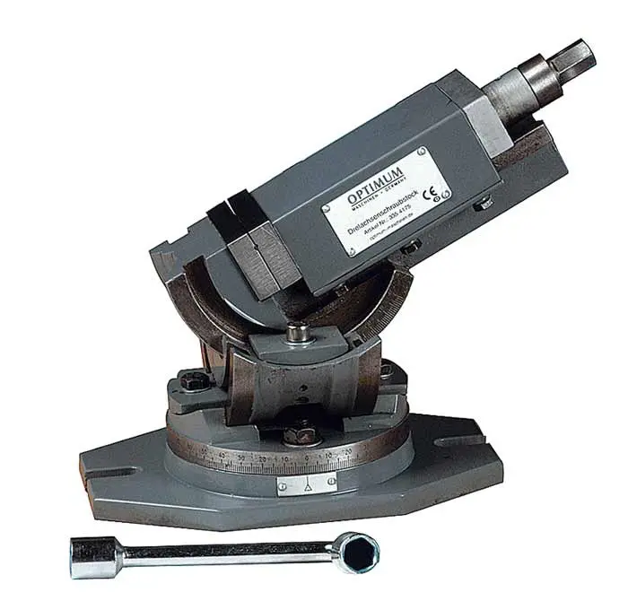 Trojosý otočný svěrák Optimum MV3-125 (BOW3354178)