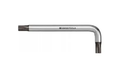 Zástrčný kľúč TORX® T10 PB Swiss Tools PB 410.10 krátky, chrómované (EDE59650100)
