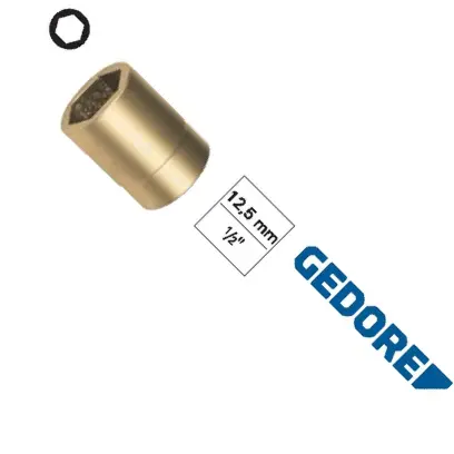 Nástrčná hlavice 1/2" GEDORE 24 mm EDE59780040, 6hran, neiskrivá (EDE59780040)