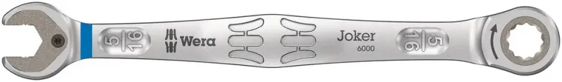 Wera 073280 Očkoplochý ráčnový klíč 5/16" 6000 Joker, palcový (W05073280001)