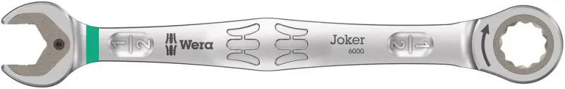 Wera 073283 Očkoplochý ráčnový klíč 1/2" 6000 Joker, palcový (W05073283001)