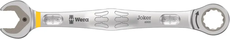 Wera 073287 Očkoplochý ráčnový klíč 3/4" 6000 Joker, palcový (W05073287001)