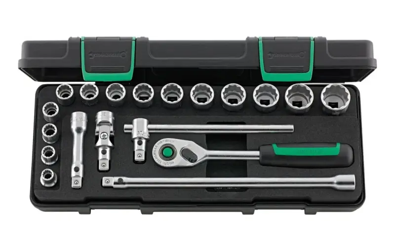 Sada nástrčné kľúče 3/8" 45/14/5I QR 19 ks. STAHLWILLE (EDE601A0015)