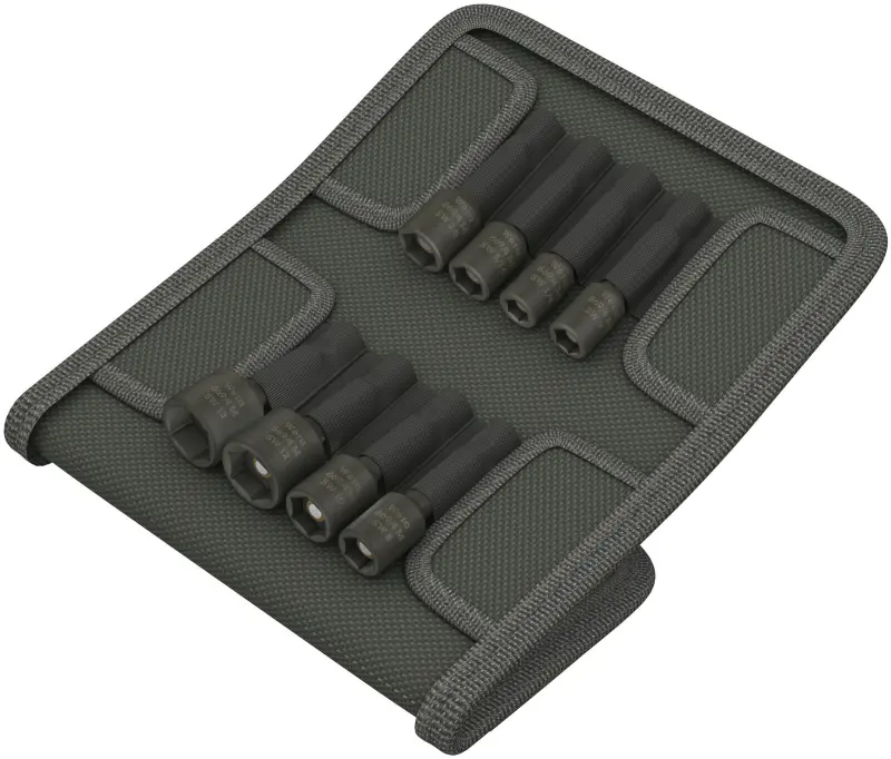 Wera 073495 Bitové nástrčné hlavice 1/4" šesťhranné Set A SB typ 869/4 M (Sada 8 dielov) (W05073495001)