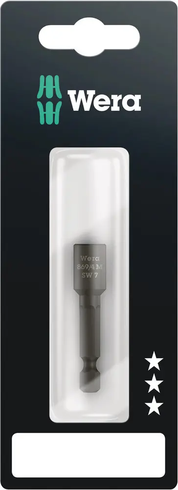 nástavec nástrčný 6,3 sb 6,3 - 7,0x50,0; typ 869/4 (W05073502001)