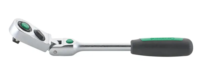 Kĺbová račňa 1/4" x 170 mm, s jemným ozubením, QR, Stahlwille 11261010 (EDE601B0020)