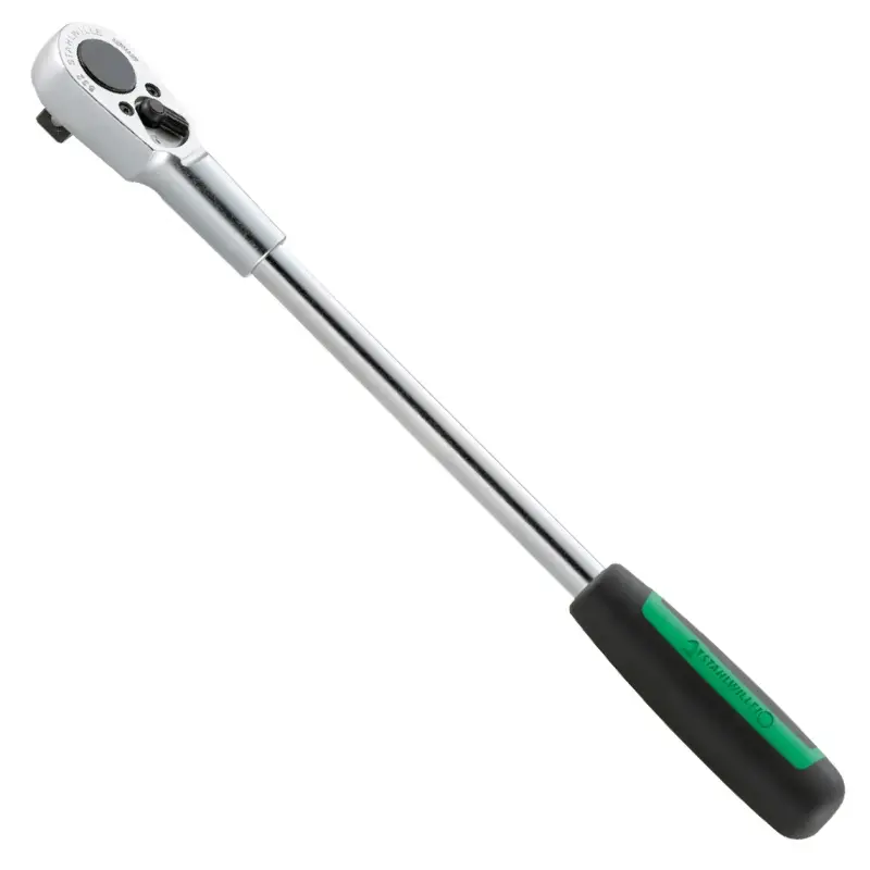Račňa 1/2" x 380 mm, s jemným ozubením, QR, Stahlwille 13121010 (EDE601K0037)