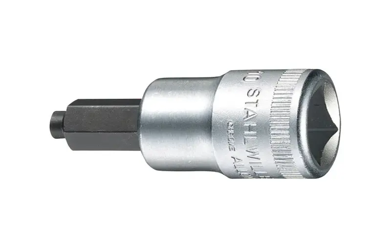 Zástrčná bitová hlavica 1/2" 6hr. 10 mm s čapom, Stahlwille 03070010 (EDE601N0100)