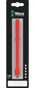 Wera 073702 Adaptér na čepele 6hrán 9mm x 4hran 1/4" (W05073702001)