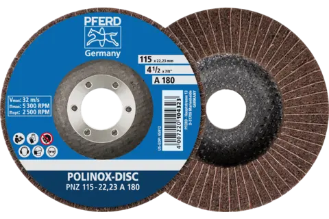 Brusný kotouč POLINOX Pferd PNZ 115-22,23 A 180 (PF4007220104323)