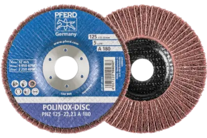 Brusný kotouč POLINOX Pferd PNZ 125-22,23 A 180 (PF4007220104347)