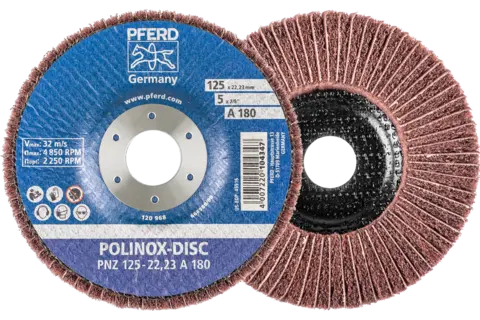 Brusný kotouč POLINOX Pferd PNZ 125-22,23 A 180 (PF4007220104347)
