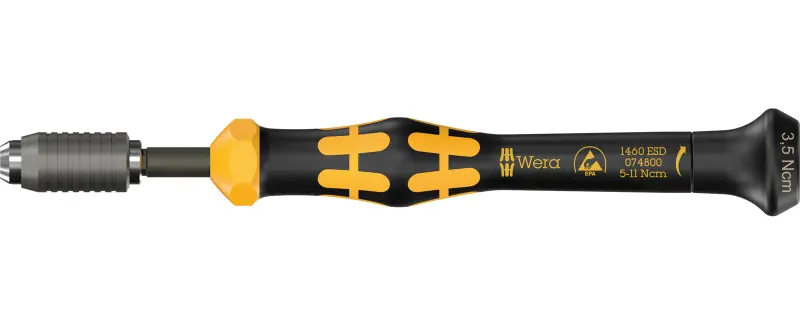 Wera 074800 Prednastavený momentový skrutkovač Kraftform 1460 Micro ESD (0,035 Nm) (W05074800001)