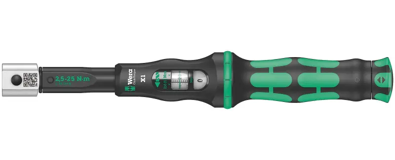 Wera 075651 Momentový kľúč Wera Click-Torque X 1 pre nástrčné nástroje (2,5 - 25 Nm) (W05075651001)