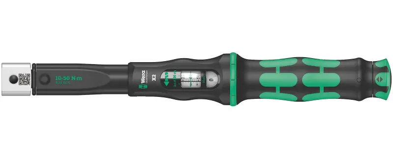 Wera 075652 Momentový kľúč Wera Click-Torque X 2 pre nástrčné nástroje (10 - 50 Nm) (W05075652001)