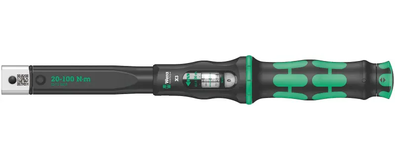 Wera 075653 Momentový kľúč Wera Click-Torque X 3 pre nástrčné nástroje (20 - 100 Nm) (W05075653001)