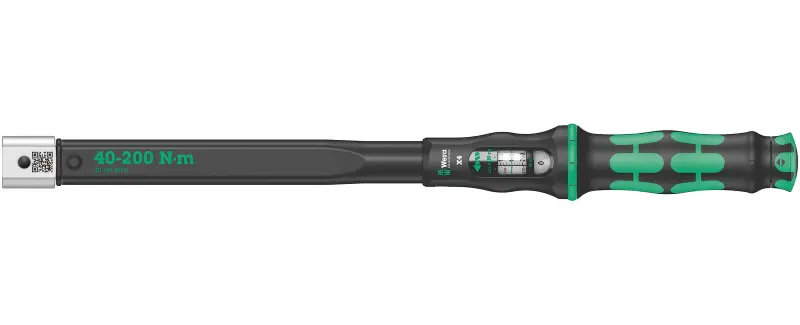 Wera 075654 Momentový kľúč Wera Click-Torque X 4 pre nástrčné nástroje (40 - 200 Nm) (W05075654001)