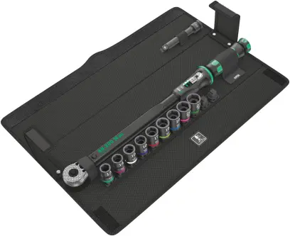 Wera 075681 Momentový kľúč Click-Torque C 3 Set 2 s prepínacou račňou 1/2" (40 ÷ 200 Nm) Sada na zaskrutkovanie do betónu (W05075681001)