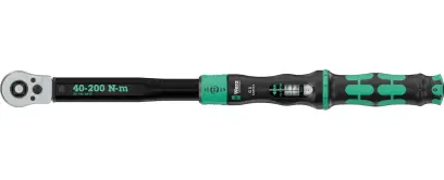 Wera 075695 Momentový kľúč Wera Click-Torque Lock C 3 R/L s prepínacou račňou 1/2" (40 ÷ 200 Nm) (W05075695001)