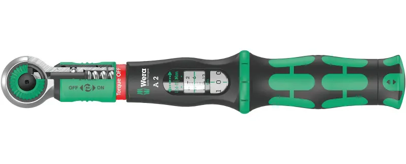 Wera 075801 Momentový kľúč Hex 1/4" Safe-Torque A 2 (2 ÷ 12 Nm) (W05075801001)