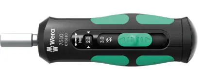 Wera 075810 Momentový skrutkovač Kraftform Safe-Torque Speed. Typ 7510 (1 ÷ 3 Nm) (W05075810001)