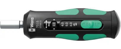 Wera 075815 Momentový skrutkovač Kraftform Safe-Torque Speed. Typ 7515 (2 ÷ 6 Nm) (W05075815001)