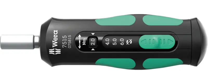 Wera 075815 Momentový skrutkovač Kraftform Safe-Torque Speed. Typ 7515 (2 ÷ 6 Nm) (W05075815001)