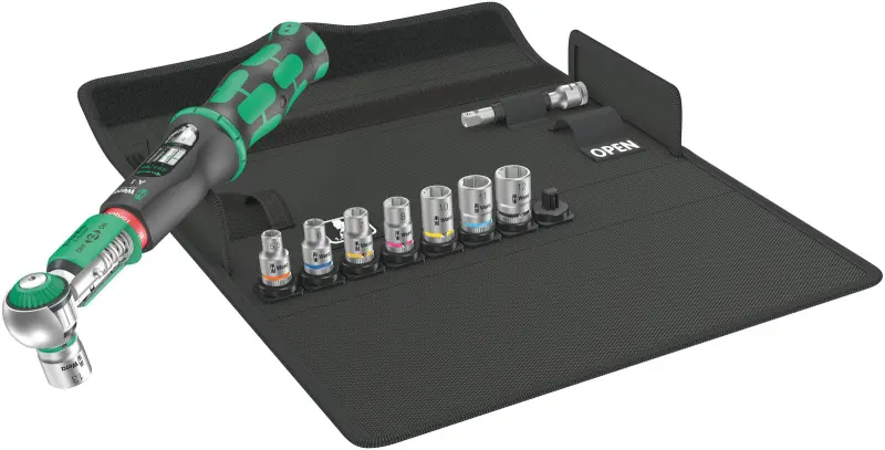 Wera 075830 Momentový kľúč 1/4" Safe-Torque A 1 Set 1 (2 ÷ 12 Nm) [Sada 10 dielov] (W05075830001)