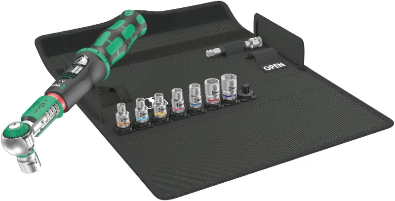 Wera 075831 Momentový kľúč 1/4" Safe-Torque A 1 Imperial Set 1 (2 ÷ 12 Nm) [Palcová súprava 10 dielov] (W05075831001)