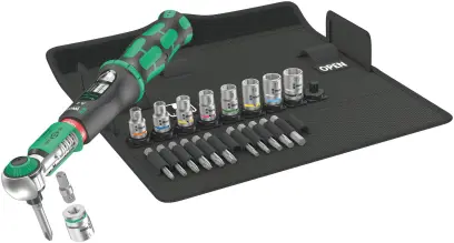 Wera 075832 Momentový kľúč HEX 1/4" Safe-Torque A 2 Set 1 (2 ÷ 12 Nm) [Sada 23 dielov] (W05075832001)